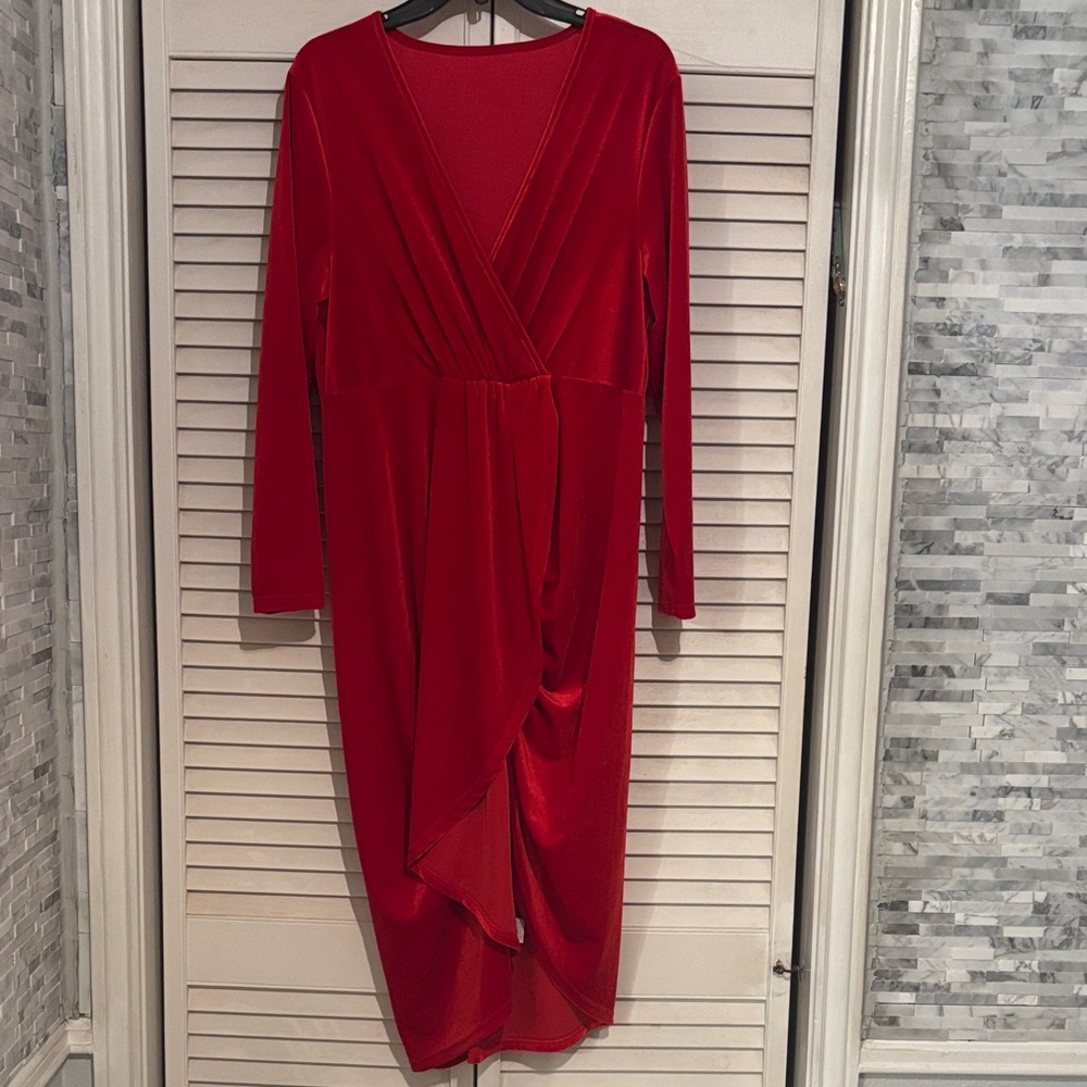 SHEIN Velvet Dress